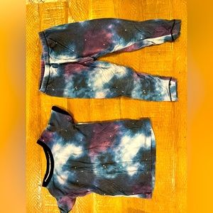 Kickee Pants 2T pajamas “galaxy”